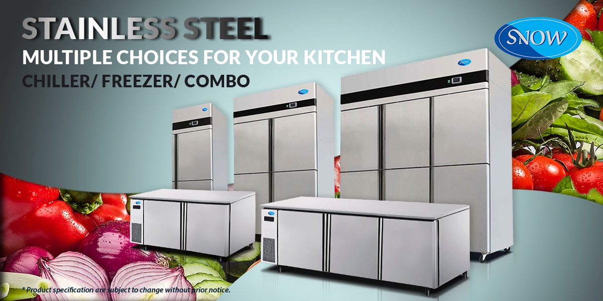 Stainless Steel Freezer Series